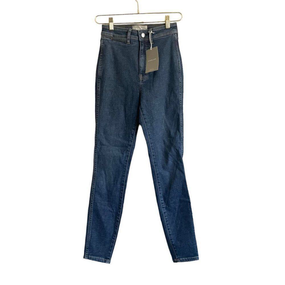 Everlane The Way High‎ Skinny Jean Women's 25 Blue High Rise NWT